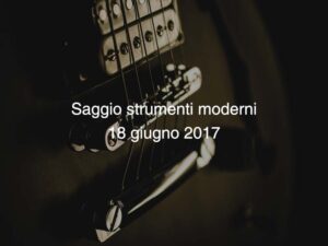 saggio moderno