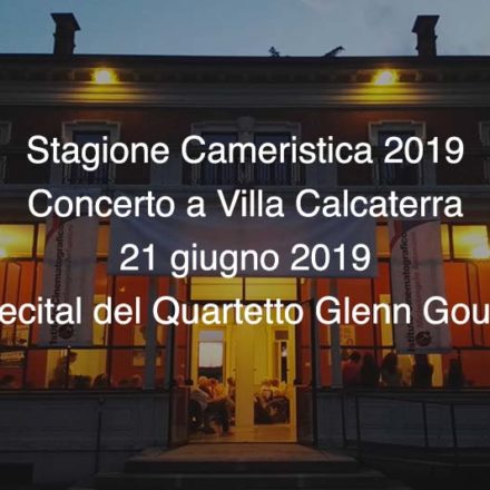 Concerto Villa Calcaterra 21 Giugno 2019