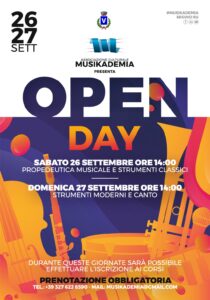 Locandina Open Day 2020